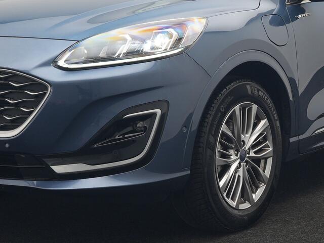 Ford KUGA 2.5 Vignale PHEV 225pk Dealer O.H. | Trekhaak Af Fabriek | Panodak | Adaptive Cruise | 360 Camera | Head Up | Bang & Olufsen | Lederen Sportstoelen Memory & Verwarmd | Stuur Verwarmd | Keyless | Blis | DAB |