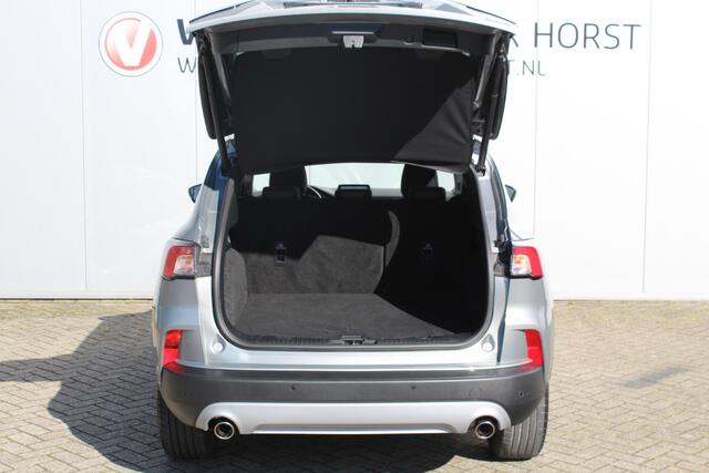 Ford KUGA 2.5-225pk PHEV Titanium X. Luxe hybride rijden voor een reëel bedrag ! Adapt. Cruise Cntrl, Climate Cntrl, Naviagtie, Telefoonvoorb., Keyless entry/keyless go, Stoel- en voorraamverw., Camera v+a, Metallic lak, Elektr. achterklep etc.