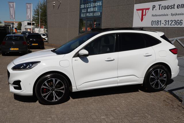 Ford KUGA 2.5 PHEV ST-Line Full option/Panoramadak/360° Camera/Head-up display/Adaptieve cruise control/Lane assist/Apple carplay/Stuurverwarming/Stoelverwarming voor+achter/Trekhaak/Dode hoek assistent/DAB/19'' Licht metaal