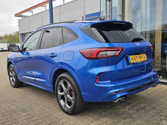 Ford KUGA 2.5 PHEV ST-Line X | Desert Island Blue | Winterpack | elektrische bedienbare achterklep | Full led | Adaptive cruise | Automatisch inparkeren etc.