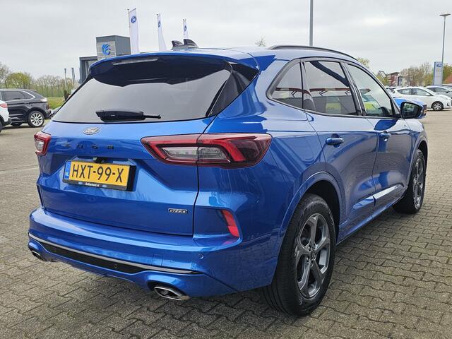 Ford KUGA 2.5 PHEV ST-Line X | Desert Island Blue | Winterpack | elektrische bedienbare achterklep | Full led | Adaptive cruise | Automatisch inparkeren etc.