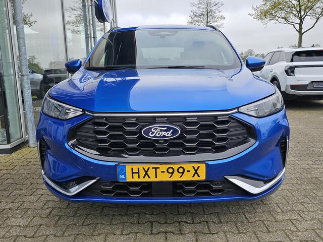 Ford KUGA 2.5 PHEV ST-Line X | Desert Island Blue | Winterpack | elektrische bedienbare achterklep | Full led | Adaptive cruise | Automatisch inparkeren etc.