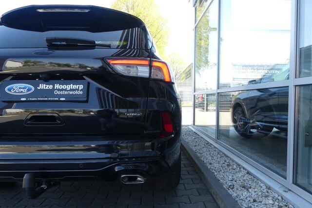 Ford KUGA 2.5 PHEV ST-Line X TREKHAAK AFNEEMBAAR (1.500KG), PANO, HUD, WINTER PACK, ADAPT. CRUISE, CLIMA, NAVI, CAMERA V&A, PDC V&A, APPLE CARPLAY/ANDROID AUTO, BLIS, KEYLESS, B&O, ELEKT. ACHTERKLEP, ELEKT. STOEL, 49.648KM