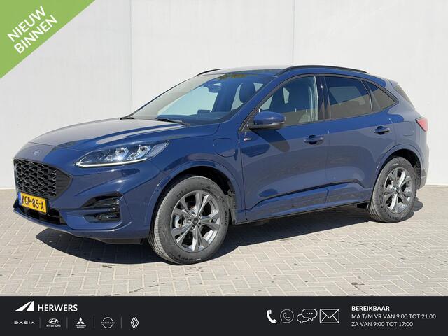 Ford KUGA 2.5 PHEV ST-Line X / Dealer Onderhouden / B & O Audio / Camera 360 / Adaptieve Cruise / Elektr. Bestuurders Stoel / Elektr. Achterklep / Leder Alcantara Bekleding / Parkeer Assistent / DAB / AppleCarplay & Android Auto /