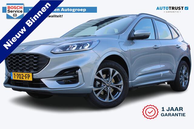 Ford KUGA 2.5 PHEV ST-Line | Incl. 12 maanden garantie | Virtual cockpit | DAB+ | Navigatie | Achteruitrijcamera | Apple carplay/ Android auto | Zwart hemel | 18" velgen | Parkeersensoren voor en achter | Keyless entry & go |