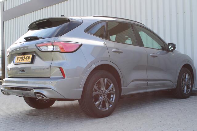 Ford KUGA 2.5 PHEV ST-Line | Incl. 12 maanden garantie | Virtual cockpit | DAB+ | Navigatie | Achteruitrijcamera | Apple carplay/ Android auto | Zwart hemel | 18" velgen | Parkeersensoren voor en achter | Keyless entry & go |
