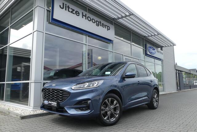 Ford KUGA 2.5 PHEV ST-Line X ELEKT. TREKHAAK (1.500KG), HUD, WINTER PACK, ADAPT. CRUISE, CLIMA, NAVI, CAMERA V&A, PDC V&A, APPLE CARPLAY/ANDROID AUTO, BLIS, KEYLESS, ELEKT. ACHTERKLEP, ELEKT. STOEL, 25.012KM