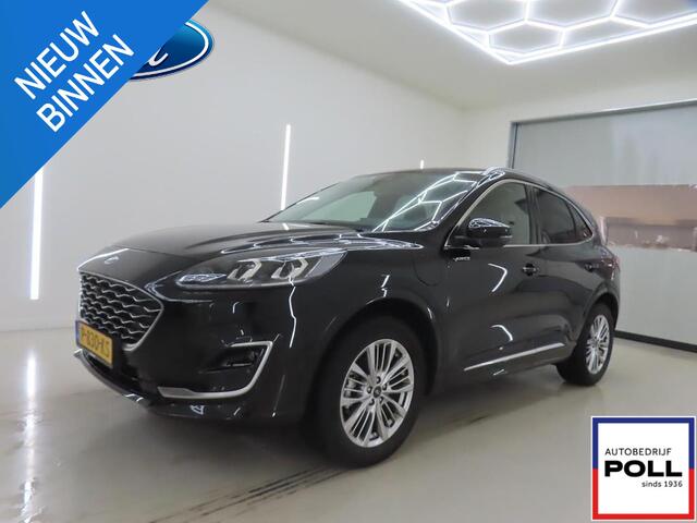 Ford KUGA 2.5 PHEV Vignale Trekhaak Leer Memory Adap. Cruise Camera Winter Dodehoek Parking pack El. Klep B&O HUD