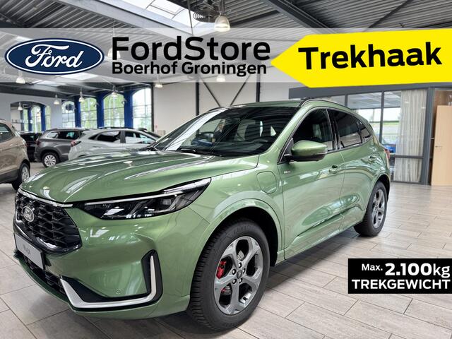 Ford KUGA 2.5 PHEV 243 pk ST-Line X | Trekhaak I AGR stoelen | Adapt Cruise I Winter Pack | B&O | 360° Camera I All seasonbanden