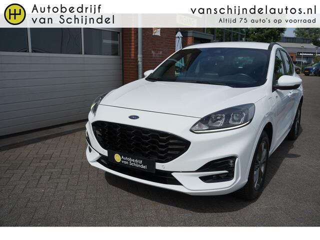 Ford KUGA 2.5 PHEV ST-LINE KEURIGE NETTE STAAT DEALER ONDERHOUDEN 18INCH 4X NIEUWE ALL SEASON BANDEN CAMERA AFN.TREKHAAK LED STOELVERWARMING ANDROID/APPLECARPLAY NAVI CLIMA CRUISE PDC V+A ENZ...