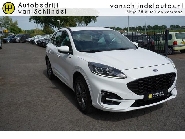 Ford KUGA 2.5 PHEV ST-LINE KEURIGE NETTE STAAT DEALER ONDERHOUDEN 18INCH 4X NIEUWE ALL SEASON BANDEN CAMERA AFN.TREKHAAK LED STOELVERWARMING ANDROID/APPLECARPLAY NAVI CLIMA CRUISE PDC V+A ENZ...