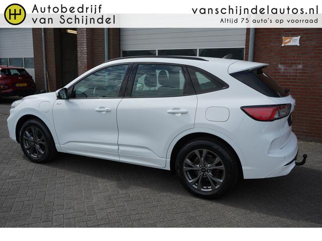 Ford KUGA 2.5 PHEV ST-LINE KEURIGE NETTE STAAT DEALER ONDERHOUDEN 18INCH 4X NIEUWE ALL SEASON BANDEN CAMERA AFN.TREKHAAK LED STOELVERWARMING ANDROID/APPLECARPLAY NAVI CLIMA CRUISE PDC V+A ENZ...