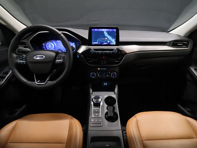 Ford KUGA 2.5 PHEV Titanium [SFEERVERLICHTING, APPLE CARPLAY, ANDROID, CAMERA, VOL LEDER, PDC V+A, DIGITAL DASH, LANE ASSIST, KEYLESS ENTRY, CRUISE CONTROL, CLIMATE CONTROL, NIEUWSTAAT]