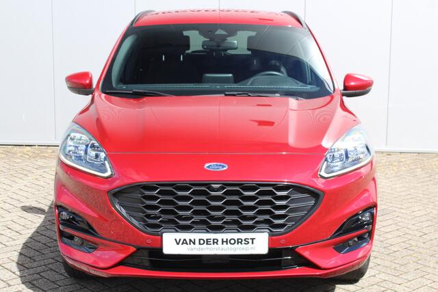 Ford KUGA 2.5-225pk PHEV ST-Line X. Hybride rijden voor een reëel bedrag ! Autm. airco dual, stuur-, stoel-, achterb.- en voorraamverw., elektr. achterklep, B&O soundsyst., navigatie, telefoonvoorb., camera v+a, side- en lane assist etc.