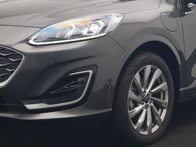 Ford KUGA 2.5 Vignale PHEV 225pk Dealer O.H | Trekhaak Afn. | Panodak | Adaptieve Cruise | 360 Camera | Bang & Olufsen | Head Up | Lederen Sportstoelen Memory & Verwarmd | Keyless | Apple Carplay | Pilot Assist | Blis | Navigatie | Virtual | DAB | 19" L.M | Plug In