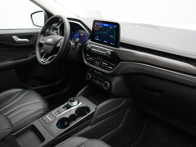 Ford KUGA 2.5 Vignale PHEV 225pk Dealer O.H | Panodak | Head Up | Bang & Olufsen | Adaptive Cruise | 360 Camera | Lederen Sportstoelen Memory & Verwarmd | BLIS | Keyless | Apple Carplay | Pilot Assist | Sfeerverlichting | Navigatie | Virtual | 18"L.M | Plug In Hybr
