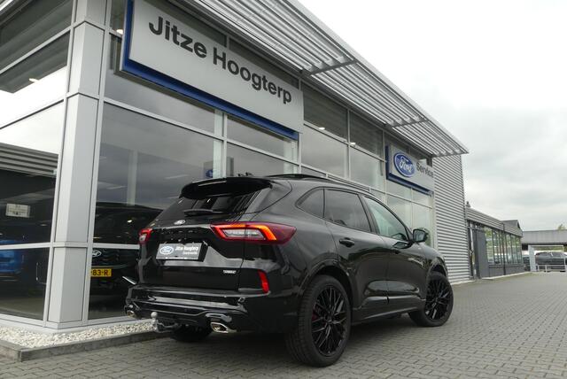 Ford KUGA 2.5 PHEV ST-Line X ELEKT. TREKHAAK (2.100KG), PANO, 20" BLACK PACK VELGEN, 360° CAMERA, HUD, MEMORY, WINTER PACK, ADAPT. CRUISE, CLIMA, NAVI, PDC V&A, APPLE CARPLAY/ANDROID AUTO, BLIS, KEYLESS, B&O, ELEKT. ACHTERKLEP, ELEKT. PASSAGIERSSTOEL, 8.983KM
