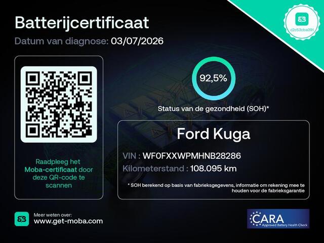 Ford KUGA 2.5 PHEV ST-Line X SOH 93%