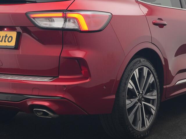 Ford KUGA 2.5 Vignale PHEV 225pk Dealer O.H. | Trekhaak Af Fabriek | Panodak | Adaptive Cruise | Head Up | Bang & Olufsen | 360 Camera | Lederen Comfortzetels Memory & Verwarmd | Keyless | Stuur Verwarmd | Blis | 20"L.M | Navigatie | Plug In Hybrid |