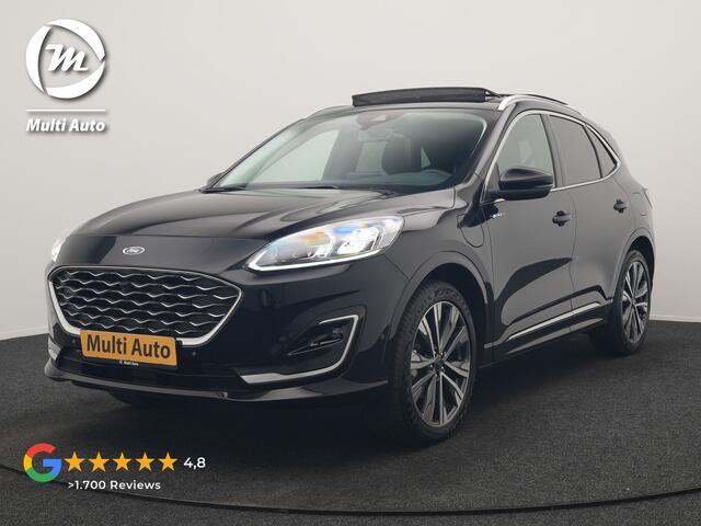 Ford KUGA 2.5 Vignale PHEV 225pk Dealer O.H. | Panodak | Adaptive Cruise | 360 Camera | Bang & Olufsen | Lederen Comfortzetels Memory & Verwarmd | Stuur Verwarmd | Keyless | Blis | Apple Carplay | Navigatie | DAB | Plug In Hybrid |