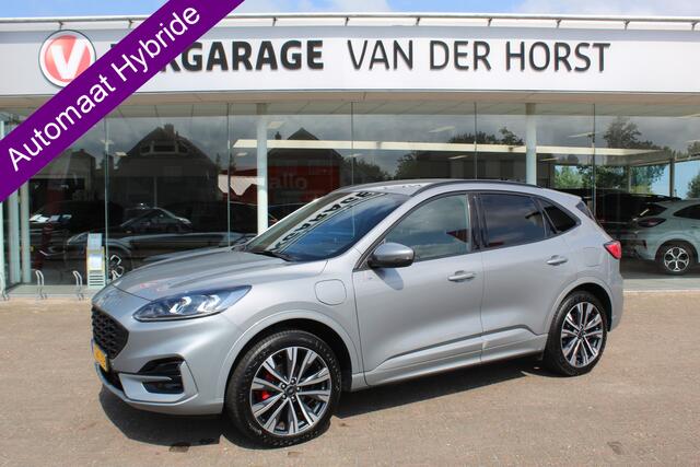 Ford KUGA 2.5 PHEV ST-Line X , 1500kg Trekgewicht , Slechts 35000km Navigatie, Stoel,stuur en voorruitverwarming, Climate control Trekhaak , Bluetooth , Head-up display , BenO audio systeem