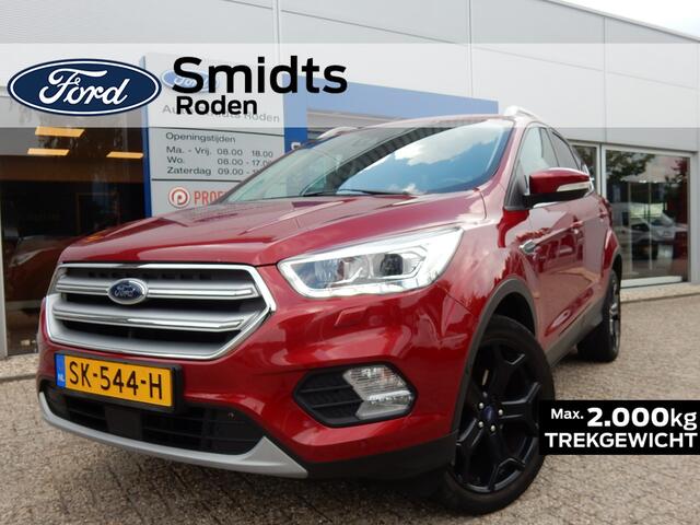 Ford KUGA 150PK EcoBoost Titanium | Xenon | Trekhaak | Elektr. achterklep | Adapt.cruise | Half leder | Camera |