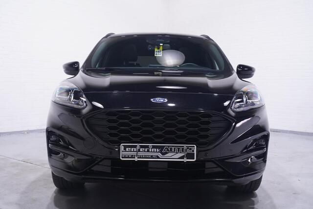 Ford KUGA 2.5 PHEV ST-Line X SOH 89% NAP 2e-eigen. Navi Pano-dak PDC v+a HUD 19"-LMV leder-alcantara bekleding Camera electr.achterklep stoel/stuur verwarming cruise-controle climate-controle lane-assist stuurbediening grootlicht-assist bleutooth Apple-carplay