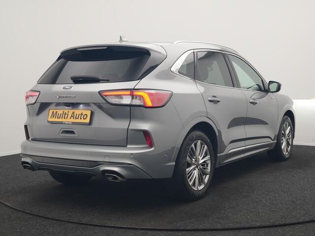 Ford KUGA 2.5 PHEV Vignale 225pk Dealer O.H | Trekhaak Af Fabriek | Adaptive Cruise | Bang & Olufsen | 360 Camera | Head Up | Lederen Sportstoelen Memory & Verwarmd | BLIS | Apple Carplay | Keyless | Stuurverwarming| Virtual | Navigatie | DAB | 18"L.M | Plug In Hyb