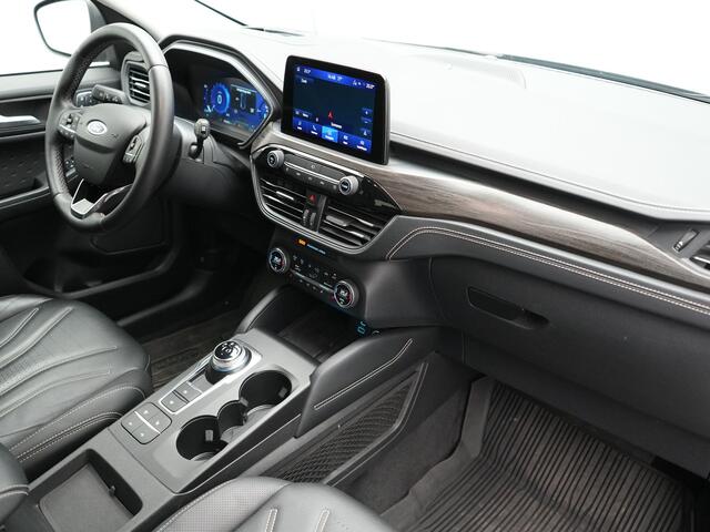 Ford KUGA 2.5 PHEV Vignale 225pk Dealer O.H | Trekhaak Af Fabriek | Adaptive Cruise | Bang & Olufsen | 360 Camera | Head Up | Lederen Sportstoelen Memory & Verwarmd | BLIS | Apple Carplay | Keyless | Stuurverwarming| Virtual | Navigatie | DAB | 18"L.M | Plug In Hyb