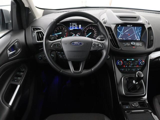 Ford KUGA 1.5 EcoBoost Titanium | Half leder | Stuur/stoelverwarming | Cruise control | Climate control | Park assist | Navigatie | Trekhaak