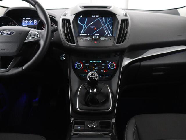 Ford KUGA 1.5 EcoBoost Titanium | Half leder | Stuur/stoelverwarming | Cruise control | Climate control | Park assist | Navigatie | Trekhaak