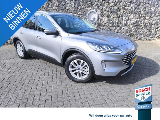 Ford KUGA 2.5 PHEV Titanium Stoel verwarming voor + achter, Camera, electr inklapbare trekhaak, Dab+, climate + cruise control, electr stuur + voorruit verwarming