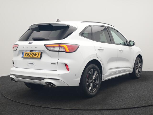Ford KUGA 2.5 ST-Line PHEV 225pk Dealer O.H. | Adaptive Cruise | 360 Camera | Sportstoelen Verwarmd | Keyless | Pilot Assist | Stuurverwarming | Lane Assist | Virtual | Navigatie | DAB | 18"L.M |