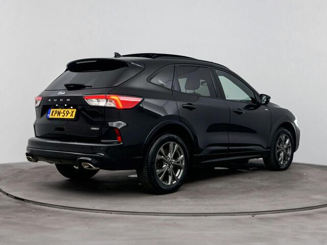 Ford KUGA 2.5 PHEV ST-Line X Electrisch glazen panoramadak | Parkeersensoren | Plug-in | Zwart |