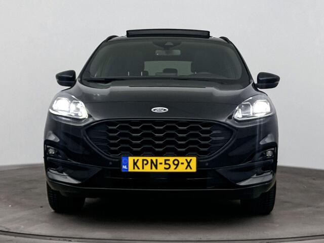 Ford KUGA 2.5 PHEV ST-Line X Electrisch glazen panoramadak | Parkeersensoren | Plug-in | Zwart |