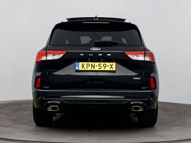 Ford KUGA 2.5 PHEV ST-Line X Electrisch glazen panoramadak | Parkeersensoren | Plug-in | Zwart |