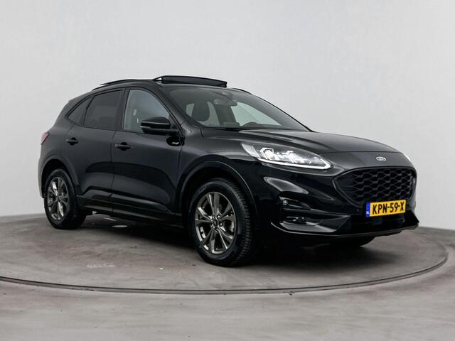Ford KUGA 2.5 PHEV ST-Line X Electrisch glazen panoramadak | Parkeersensoren | Plug-in | Zwart |