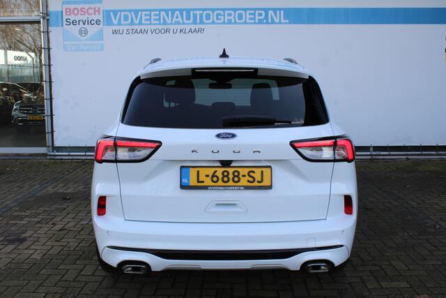 Ford KUGA 1.5 EcoBoost ST-Line X | Incl. 12 maanden Garantie | Elektrisch wegklapbare trekhaak | Stoel/stuurverwarming | Achteruitrijcamera | Navigatie | Climate controle | Adaptive cruise controle | Lane assist | Keyless entry/start | Draadloze telefoonlader | Dodehoekdetectie |