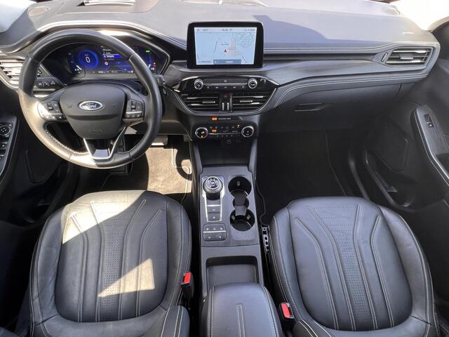 Ford KUGA 2.5 PHEV Vignale / Accu SoH 91,96 % / Panorama schuifdak / Afn. trekhaak 1.500 kg / HUD / Camera / Navigatie / Apple Carplay Android / Elektr. stoel & klep / 20" LM wielen /