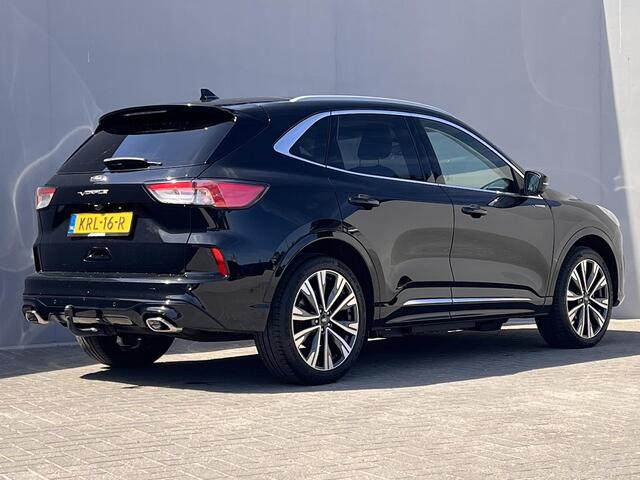 Ford KUGA 2.5 PHEV Vignale / Accu SoH 91,96 % / Panorama schuifdak / Afn. trekhaak 1.500 kg / HUD / Camera / Navigatie / Apple Carplay Android / Elektr. stoel & klep / 20" LM wielen /