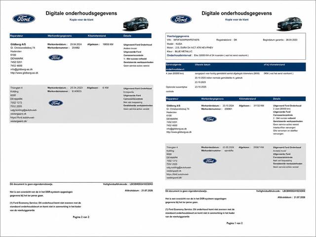 Ford KUGA 2.5 PHEV ST-Line X / Winter-Pack / Dealer onderhouden / Achteruitrijcamera / Adaptieve Cruise Control / B&O Audio / Apple Carplay/Android Auto / Navigatie /