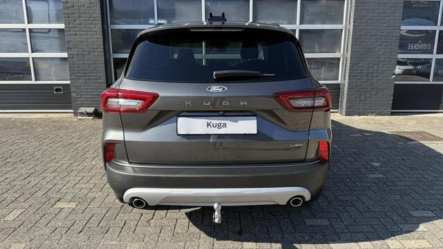 Ford KUGA MCA (MY2026.75) Titanium 2.5 Plug-in Hybride e-CVT automaat 2.5 PHEV Titanium | Elektrische trekhaak | Stoel en stuur verwarming |Achteruitrijcamera | Dodehoeksensor | Bluie Cruise Voorbereiding