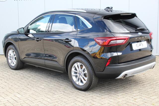 Ford KUGA 2.5-243pk PHEV Titanium. Juli 2025, slechts 16.750km ! Autm. airco dual, navigatie, telefoonvoorb., camera, stoel-, stuur, voorraam- en achterbank verw., elektr. trekhaak, lane assist, LED verl., keyless entry/keyless start etc.