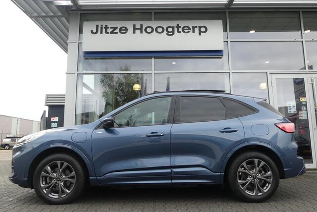 Ford KUGA 2.5 PHEV ST-Line X ELEKT. TREKHAAK (1.500KG), PANO, WINTER PACK, ADAPT. CRUISE, CLIMA, NAVI, CAMERA V&A, PDC V&A, APPLE CARPLAY/ANDROID AUTO, BLIS, KEYLESS, B&O, ELEKT. ACHTERKLEP, ELEKT. STOEL, 33.430KM