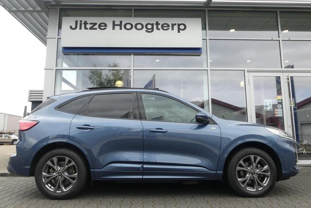 Ford KUGA 2.5 PHEV ST-Line X ELEKT. TREKHAAK (1.500KG), PANO, WINTER PACK, ADAPT. CRUISE, CLIMA, NAVI, CAMERA V&A, PDC V&A, APPLE CARPLAY/ANDROID AUTO, BLIS, KEYLESS, B&O, ELEKT. ACHTERKLEP, ELEKT. STOEL, 33.430KM