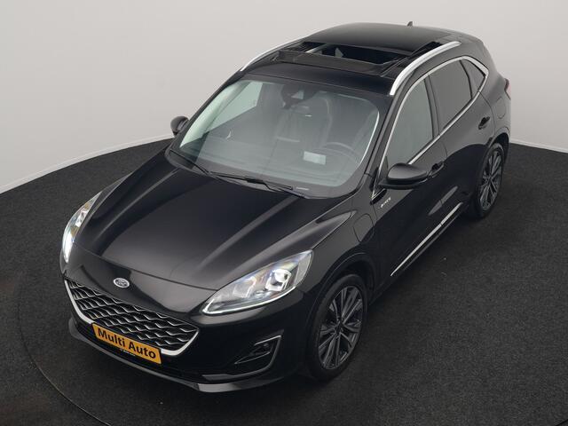 Ford KUGA 2.5 Vignale PHEV 225pk Dealer O.H. | Panodak | Head Up | Camera | Bang & Olufsen | Lederen Comfortstoelen Memory & Verwarmd | Stuur Verwarmd | Navigatie | DAB | Virtual | 20"L.M | Cruise Control | Plug In Hybrid |