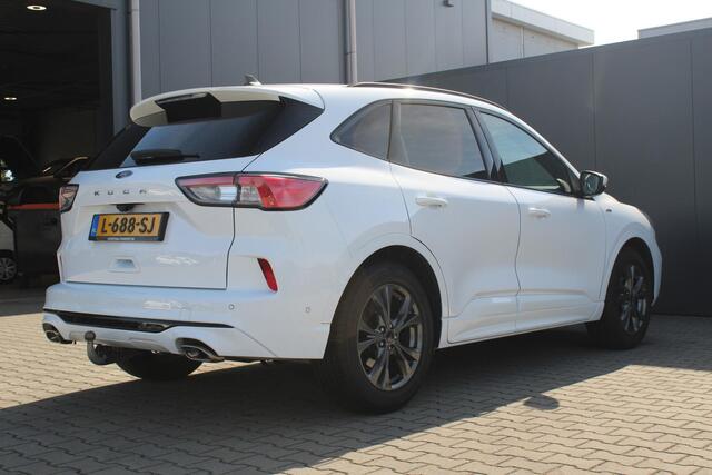 Ford KUGA 1.5 EcoBoost ST-Line X | Incl. 12 maanden Garantie | Elektrisch wegklapbare trekhaak | Stoel/stuurverwarming | Achteruitrijcamera | Navigatie | Climate controle | Adaptive cruise controle | Lane assist | Keyless entry/start | Draadloze telefoonlader | Dodehoekdetectie |