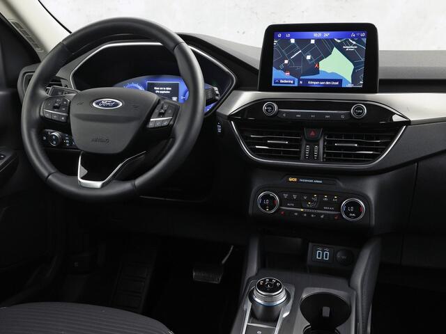 Ford KUGA 2.5 PHEV Titanium X 225Pk Automaat (SOH 87,6%, VIRTUAL COCKPIT, APPLE CARPLAY, STUUR/STOELVERWARMING, KEYLESS, SPORTSTOELEN, CAMERA, TREKHAAK, NIEUWSTAAT)