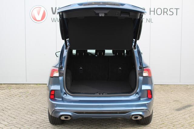Ford KUGA 2.5-225pk PHEV ST-Line X. Hybride rijden voor een reëel bedrag ! Autm. airco dual, navigatie, telefoonvoorb., camera v+a, adaptieve cruise control, lane- en side assist, stoel-, stuur- en voorraamverw., Apple carplay/Android auto etc.