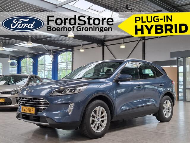 Ford KUGA 2.5 PHEV 225 pk Titanium | Trekhaak | Camera's | Adapt. cruise | Stoelverw. | 100% dealer onderh.